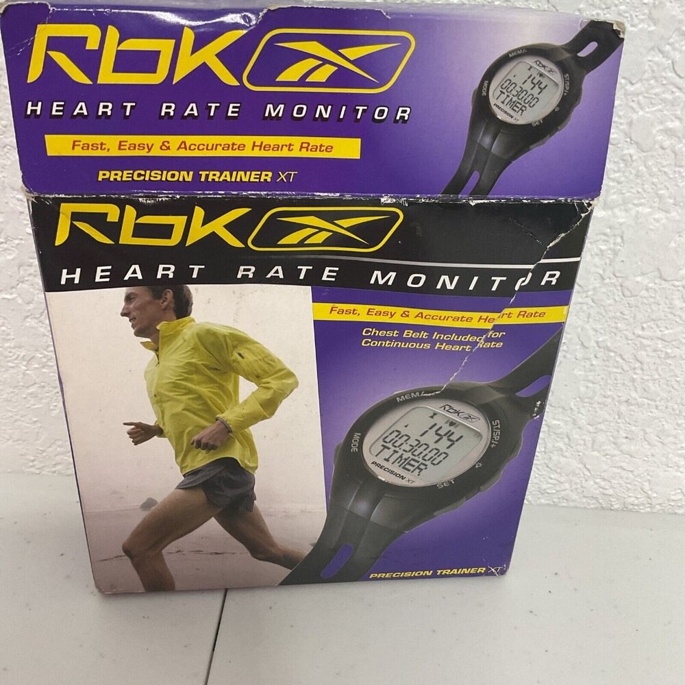 Heath: Adult ROK Heart Rate Monitor Precision Trainer New in Open Box Reg.$119.9